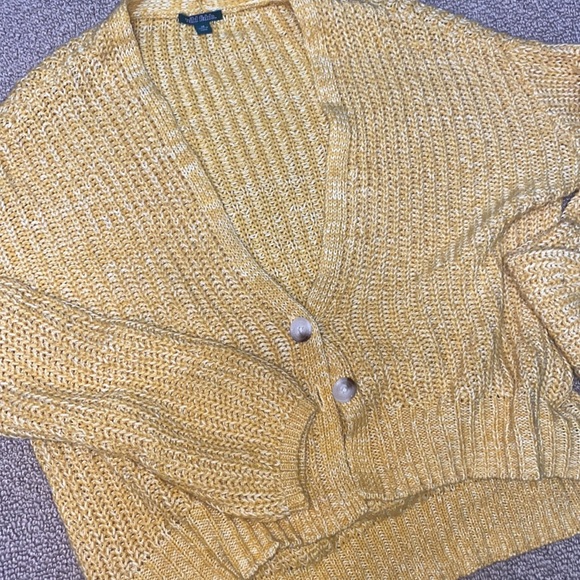 EUC Wild Fable Slouchy Gold Cardigan XS - Picture 13 of 13